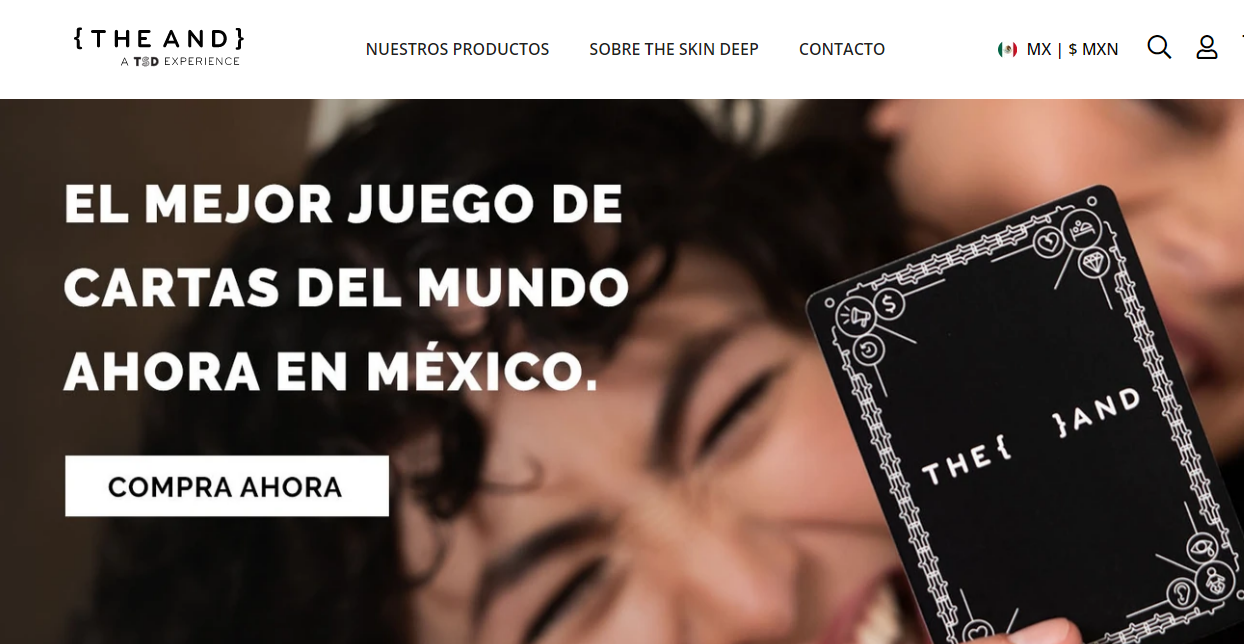 
                  Anunciando el Lanzamiento de Nuestro Nurvo Sitio Web: {THE AND} México
                